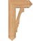 Ekena Millwork Balboa Arts & Crafts Smooth Bracket, Western Red Cedar, 5 1/2"W x 18"D x 30"H BKT06X18X30BOA03SWR - alternate 3